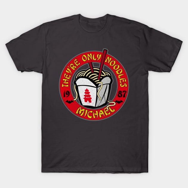 They're only Noodles< Michael T-Shirt by BOEC Gear
